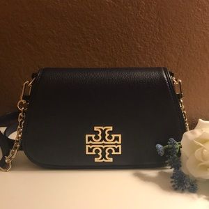 EUC Tory Burch Britten Mini Clutch Crossbody